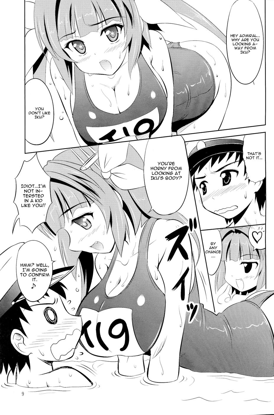 Hentai Manga Comic-Teitoku Ha Nani wo shitemo Okoranai kara Daisuki nano-Read-8